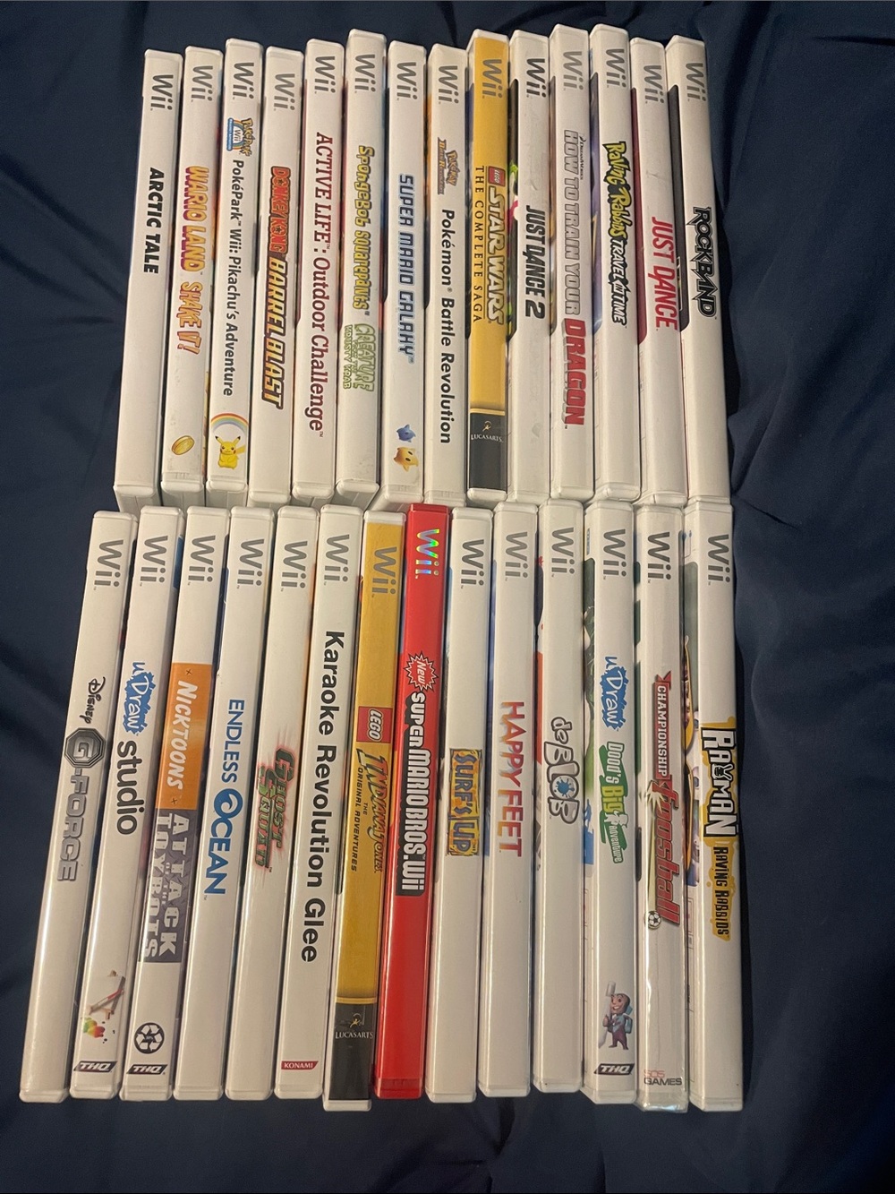 Nintendo Wii Game Bundle - 28 games